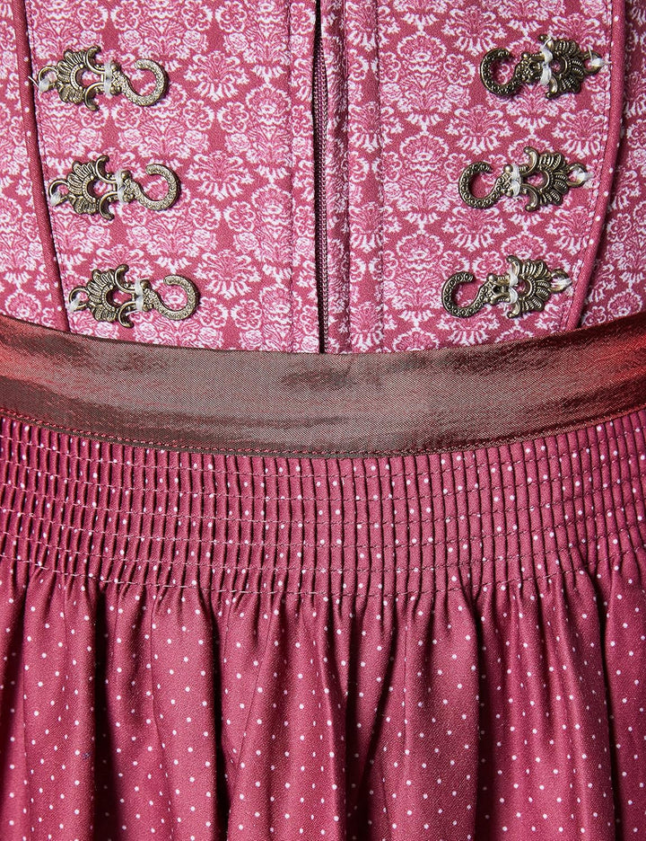 Stockerpoint Damen Angelica Kleid 38 Bordeaux, 38 Bordeaux