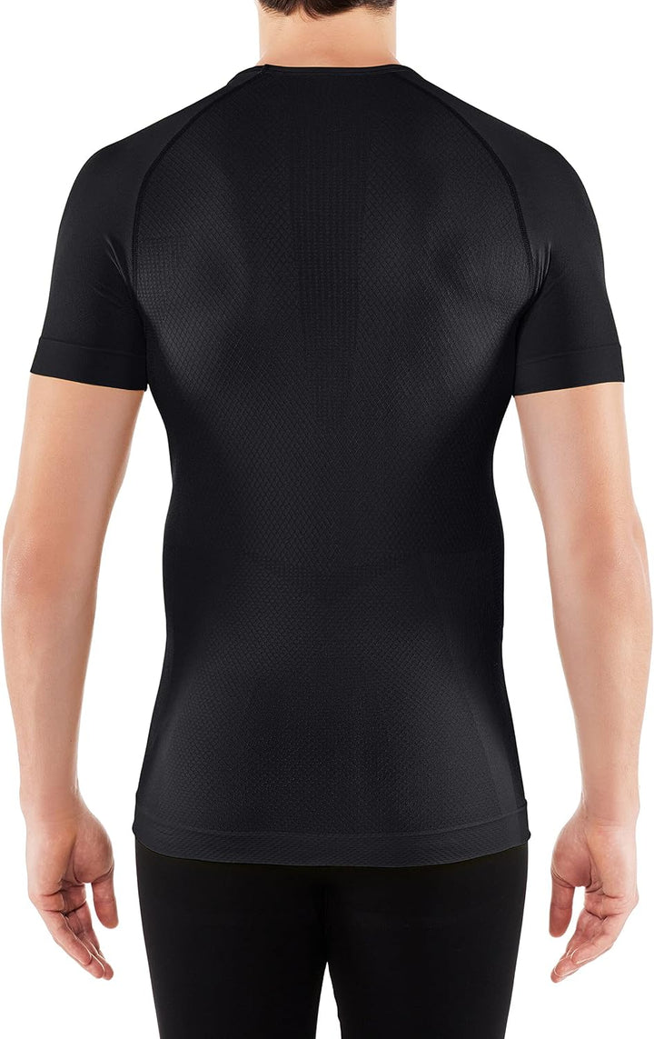 FALKE Herren Cool Round Neck Funktionsshirt Kurzarmshirt für warme bis heisse Temperaturen Sportunte