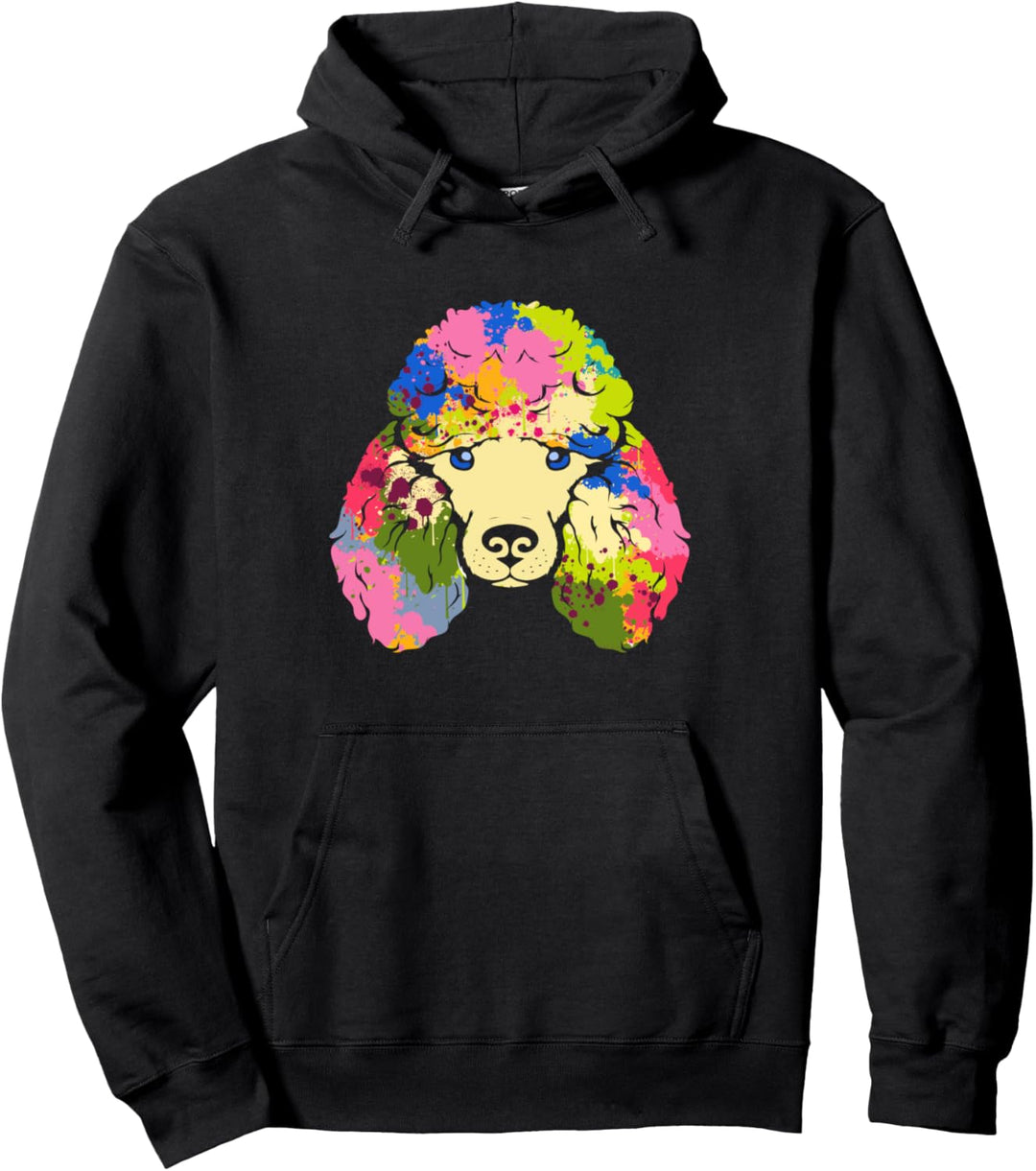 Bunte Pudel – Pudel Hundebesitzer Pullover Hoodie