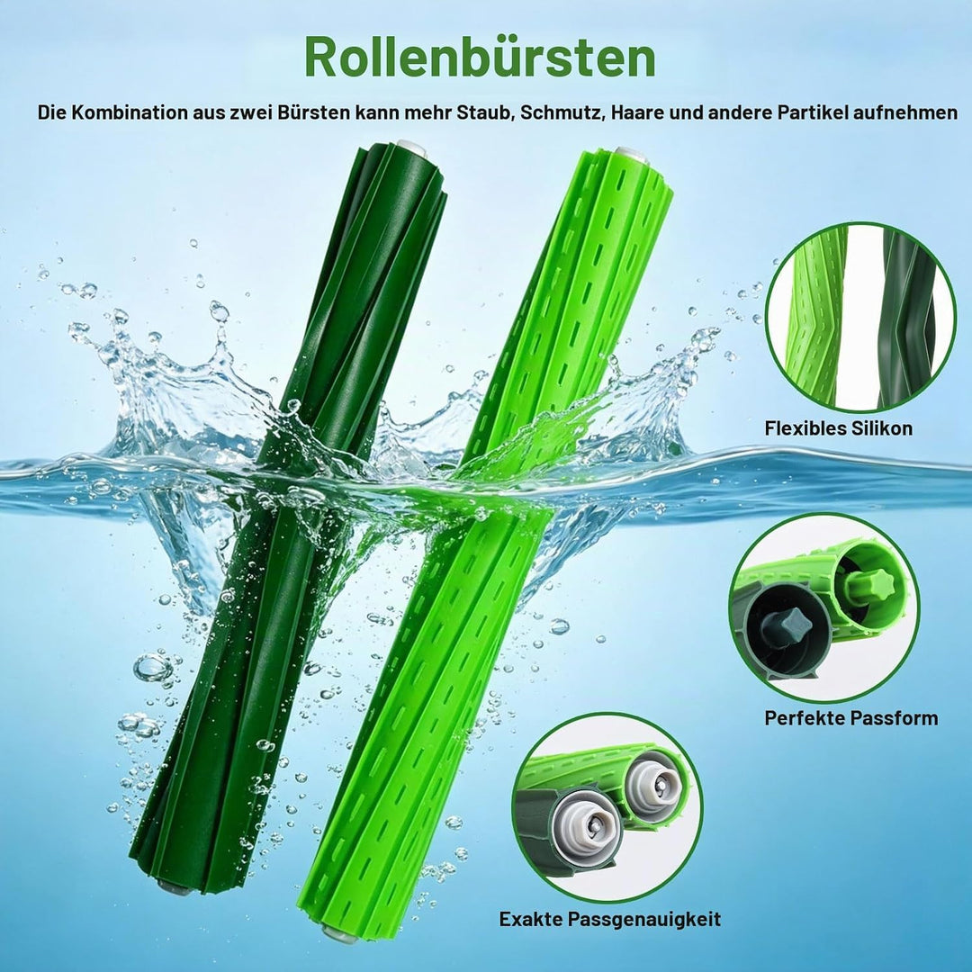 Zubehör für iRobot Roomba s9+ (9550) S9 (9150) Roboter-Staubsauger Ersatzteile 16 Packungen 2 Sätze