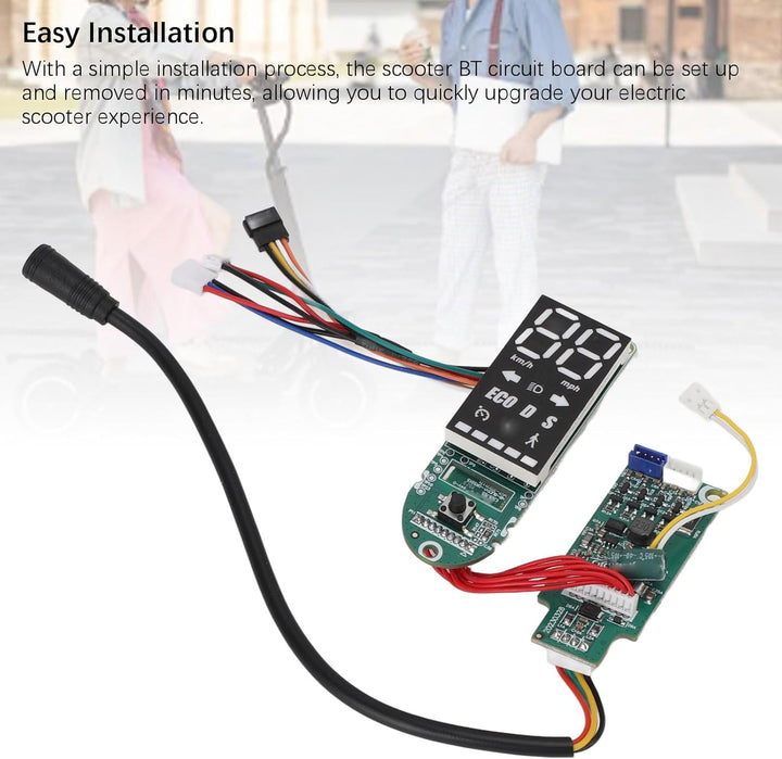 Elektroroller Dashboard für Ninebot Max G2 Series, E-Scooter Armaturenbrett PCB E-Roller Bluetooth D