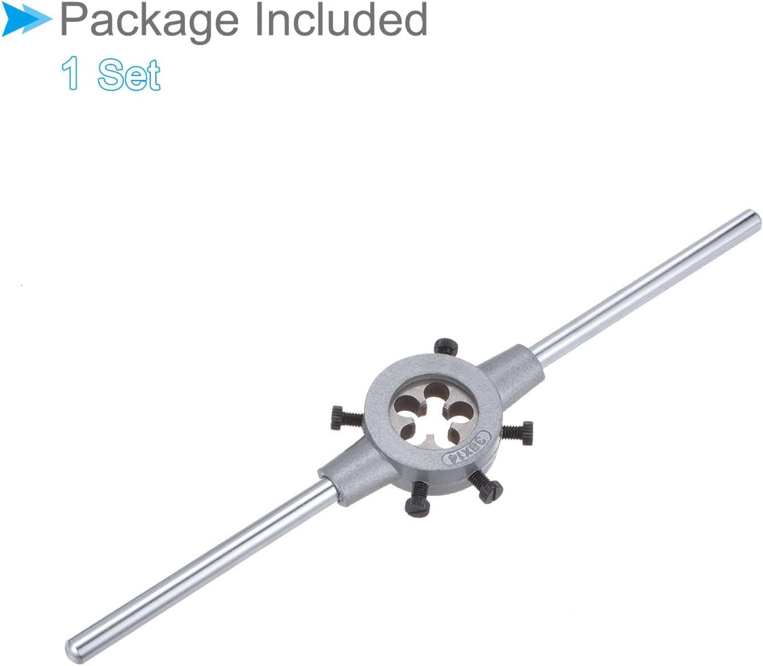 Die Stock Griff Set, M15x1.5 Gewindeschneideisen & 38mm Aussendurchmesser / M12-M16 Gewindeschneidei