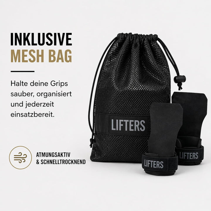 Lifters Hand Grips Elite Series – Starker Grip ohne Chalk – CrossFit & Functional Fitness Griffpolst