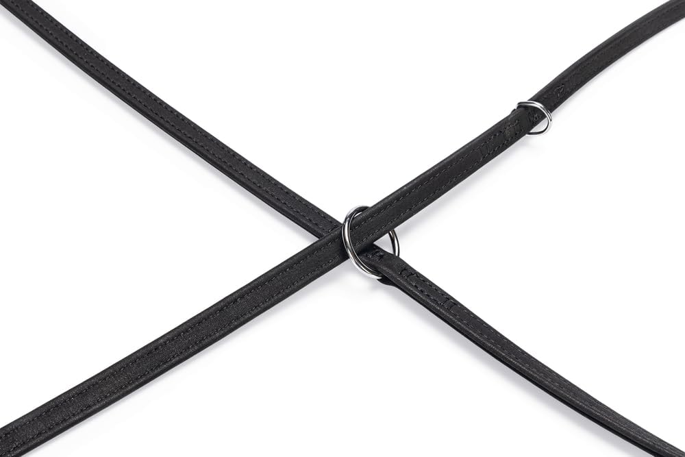 Karlie Führleine Buffalo L: 200 cm B: 14 mm schwarz schwarz 200X1,4X0,5 cm, schwarz 200X1,4X0,5 cm