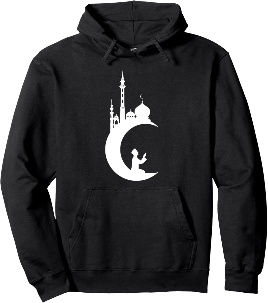 Ramadan Muslim Allah Islam Kareem Mubarak Moschee Gott Pullover Hoodie