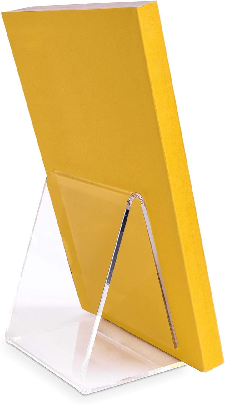80 Stück Buchstützen, Buchständer ECO (Höhe: 8.0 cm - Breite: 6.5 cm) von VITAdisplays als Klemmstän