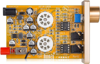 Nobsound HiFi Mini Valve Tube Headphone Amplifier Stereo amp Audio Kopfhörerverstärker