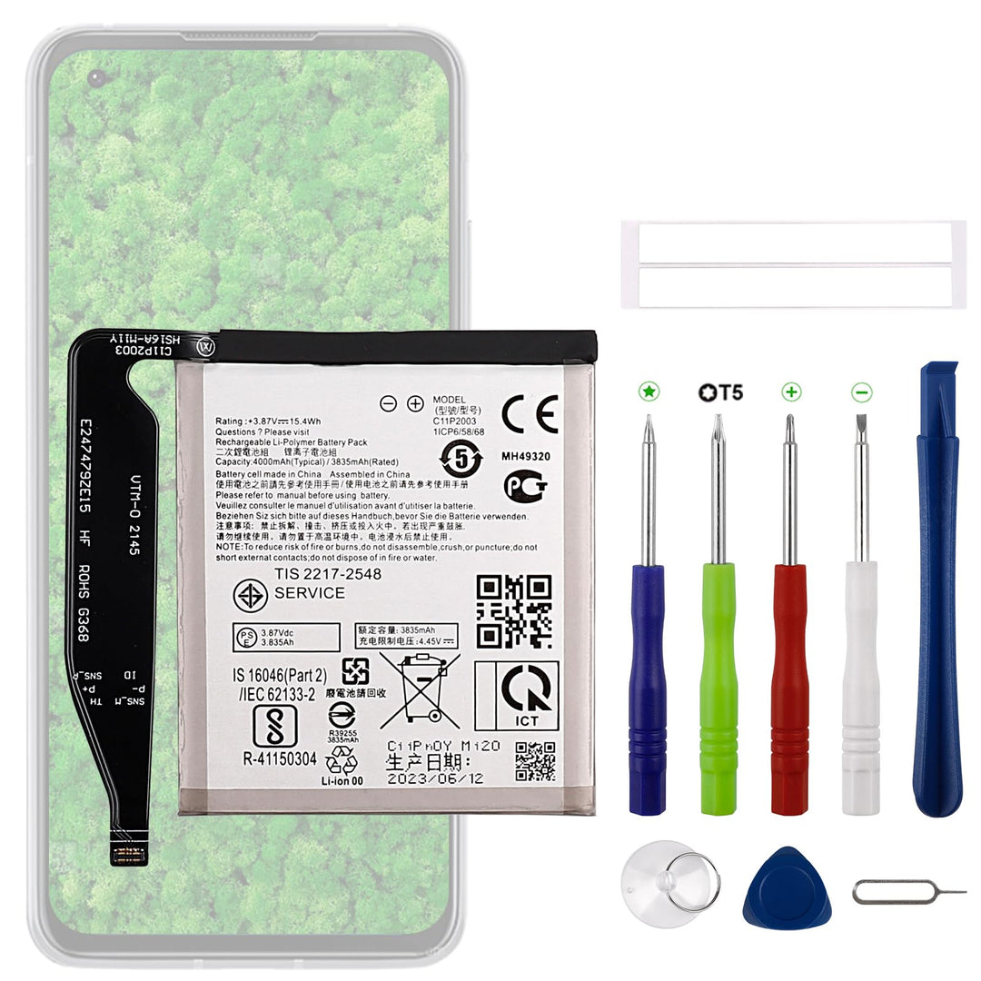 Swark Neu C11P2003 Akku Ersatz Kompatibel mit Asus Zenfone 8 ZS590KS 0B200-0395000 Ersatzbatterie mi