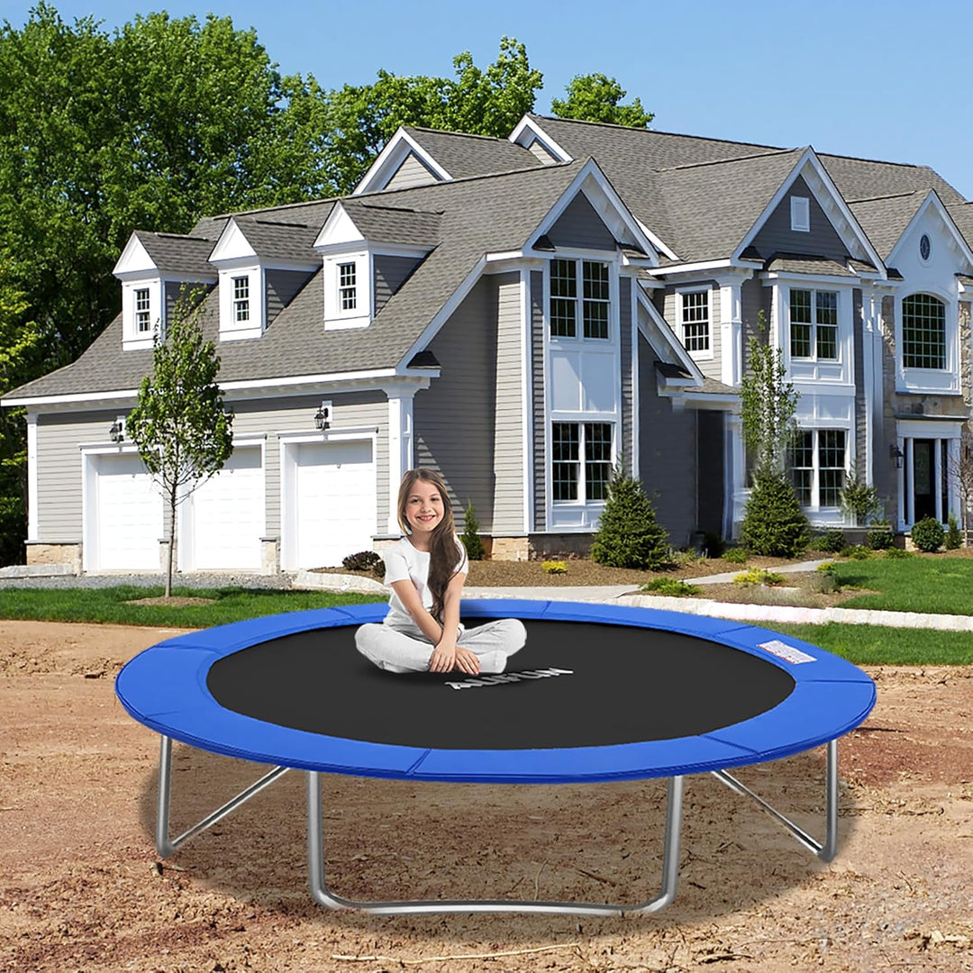 XMTECH Trampolin Randabdeckung Federabdeckung Randschutz UV-beständig | Gepolsterte Trampolin Federa