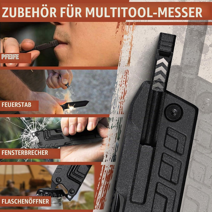Freelander Multitool Taschenmesser, Multitool Werkzeug 19 in 1, Multifunktionsmesser Outdoor Multito