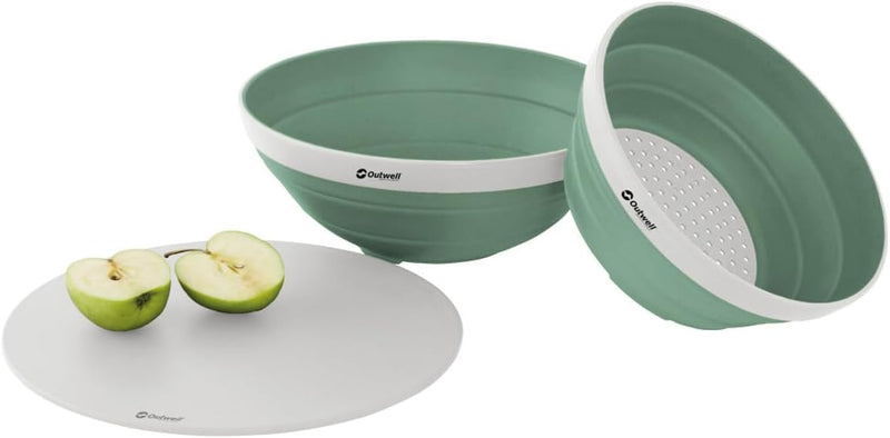 Outwell Collaps Bowl Set Shadow Green Color Shadow Green