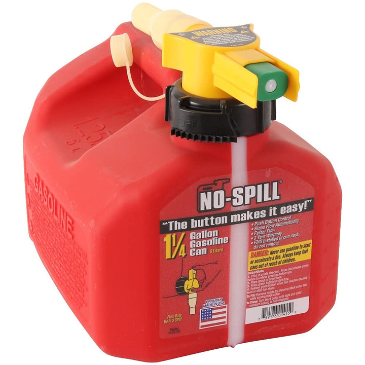 No-Spill 1415 Poly-Gaskanister (CARB-konform). 7.5" x 8" x 10", 7.5" x 8" x 10"