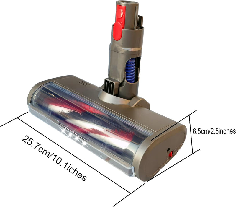 LRFDRESS Weichspülbürste geeignet für Ersatzteile für Dyson V7 V8 V10 V11 Funkstaubsauger Stil B V7