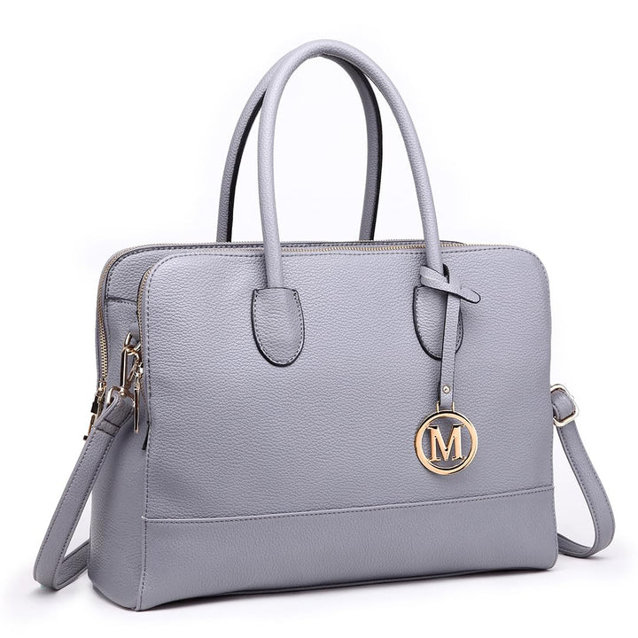 Miss Lulu Aktentasche Handtasche Laptoptasche Arbeitstasche Schultertasche Messenger Bag Retro Elega