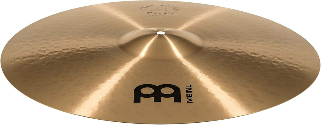 Meinl Cymbals Pure Alloy Crash Medium 20 Zoll (Video) Schlagzeug Becken (50,80cm) Pure Alloy Bronze,