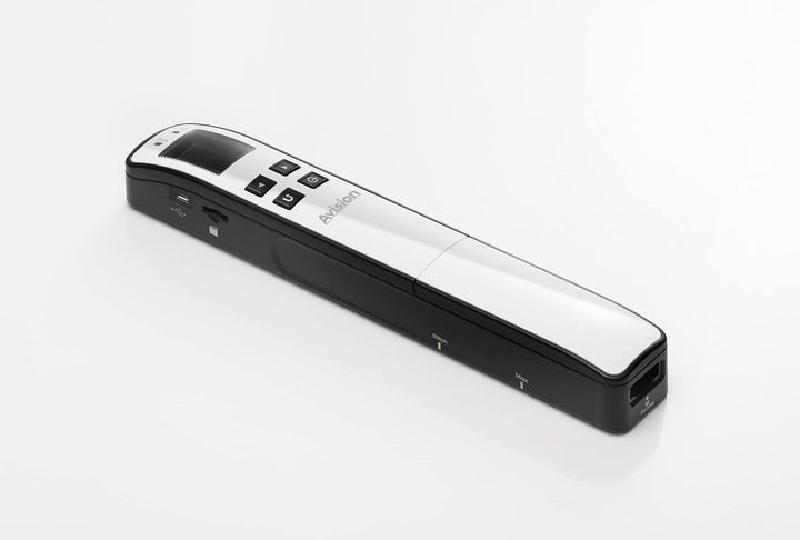 Avision Mi-Wand Meta II Wi-Fi (White) ohne Dockingstation A4 Mobiler WiFi Hand-Scanner - Der ideale