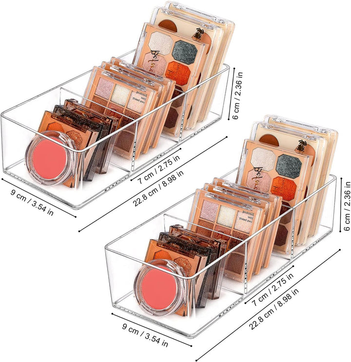 JessLab Schubladen Organizer, Acryl Make-up Organizer Kosmetik Aufbewahrung Schmuck Display für Schr