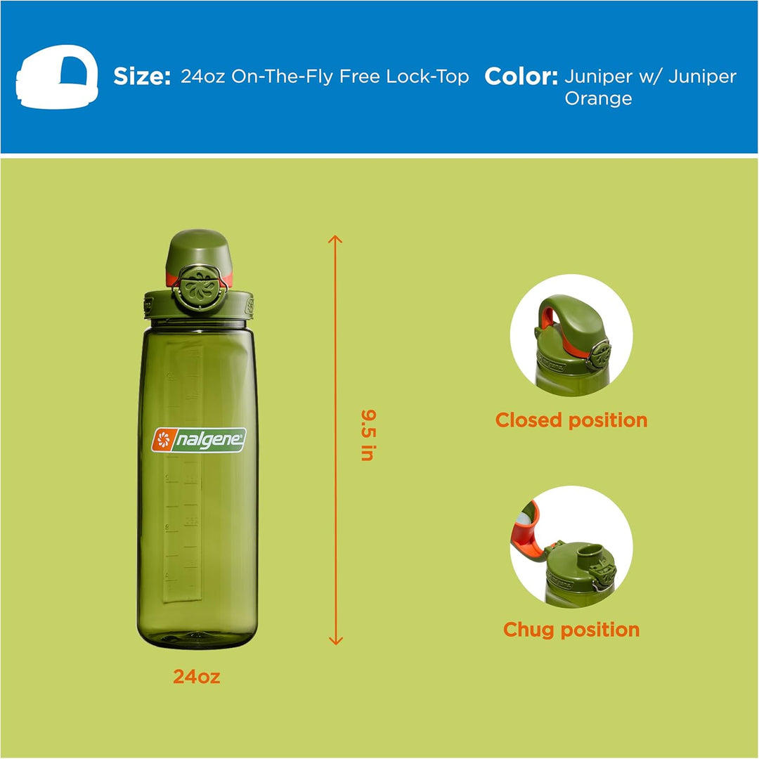 Nalgene OTF Sustain Trinkflaschen Juniper 0,65 L, Juniper