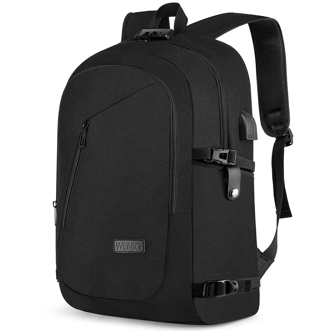 Grosser 17,3 Zoll Reise-Laptop-Rucksack, wasserabweisend, Anti-Diebstahl-Computer-Arbeitstasche mit
