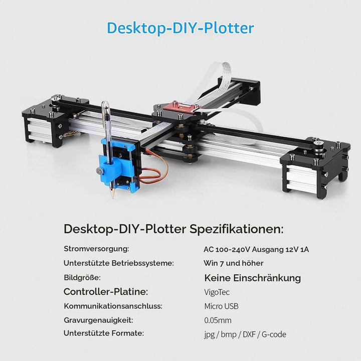 Desktop DIY Montiert XY Plotter Stift Zeichnung Roboter Zeichnung Maschine Malerei Handschrift Robot