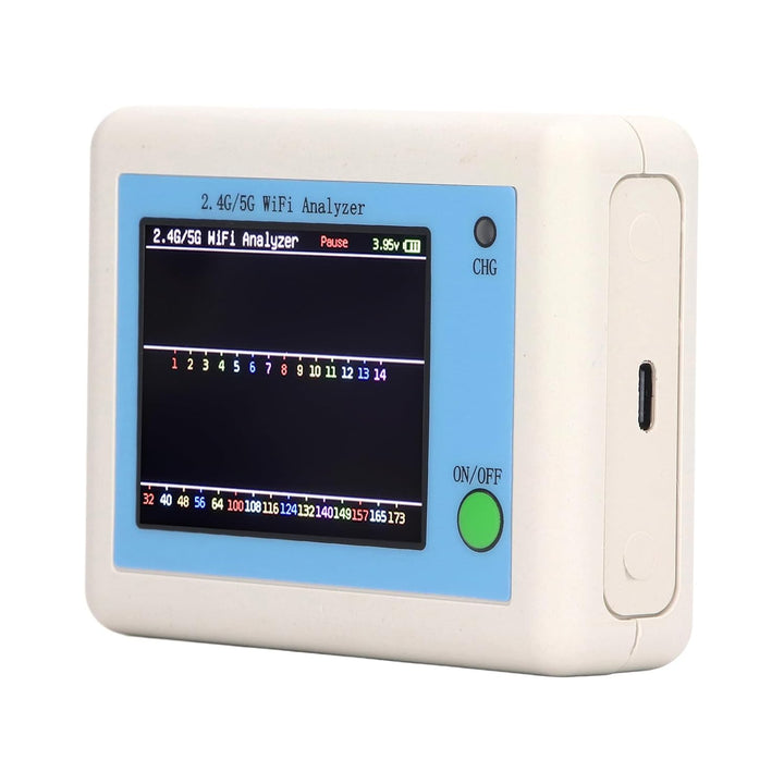 WLAN-Analysator WLAN-Spektrumanalysator, 2,4G &amp; 5G WLAN-Scanner Netzwerkanalysator WLAN-Signalanalys