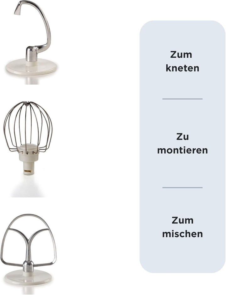 Ariete Vintage 1588 Knetmaschine, Retro Planeten-Rührwerk für Brot-, Pizza-, Kuchen- & Gebäck-Teig,