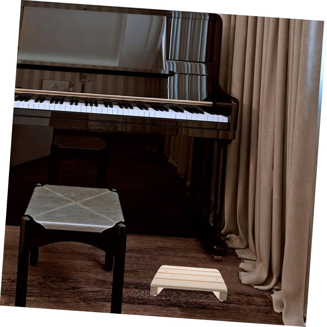 Garneck Kinder Holz Klavier Fussstütze Ergonomischer Fusshocker Holz Tritthocker Für Anfänger Für He