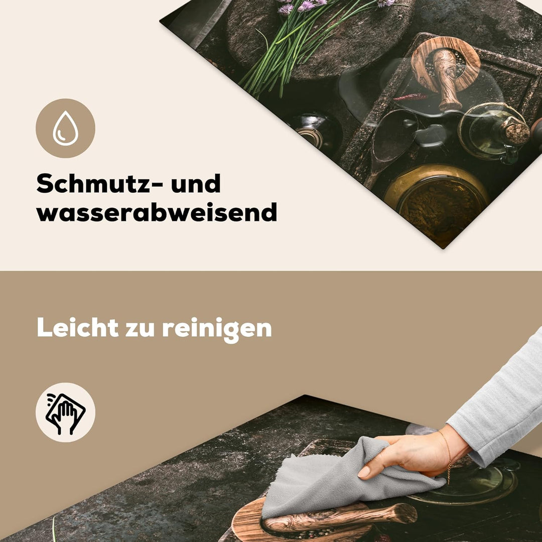 Herdabdeckplatte Einteilig Ceranfeld Abdeckplatte Küche Deko Ceranfeldabdeckung Herdabdeckung Indukt