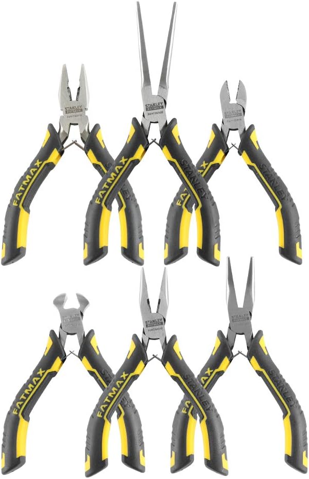 Stanley FMHT0 – 80541 Set 6 Mini Zangen FatMax 6 stück, 6 stück