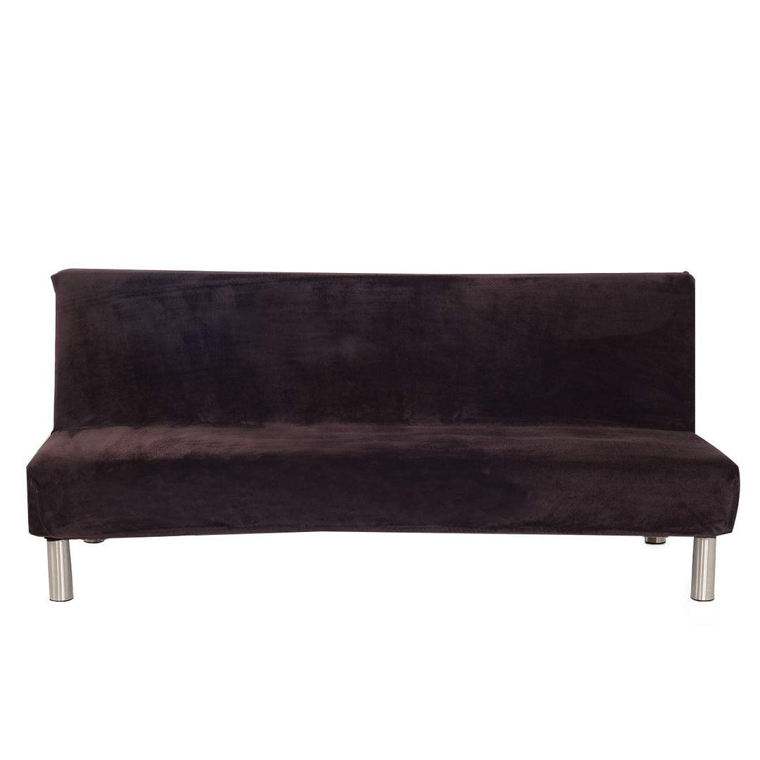 Sofa-Schonbezug aus Samt und Plüsch, 3-Sitzer, für den Winter, dicker Stretchstoff, Sofabettbezug, e