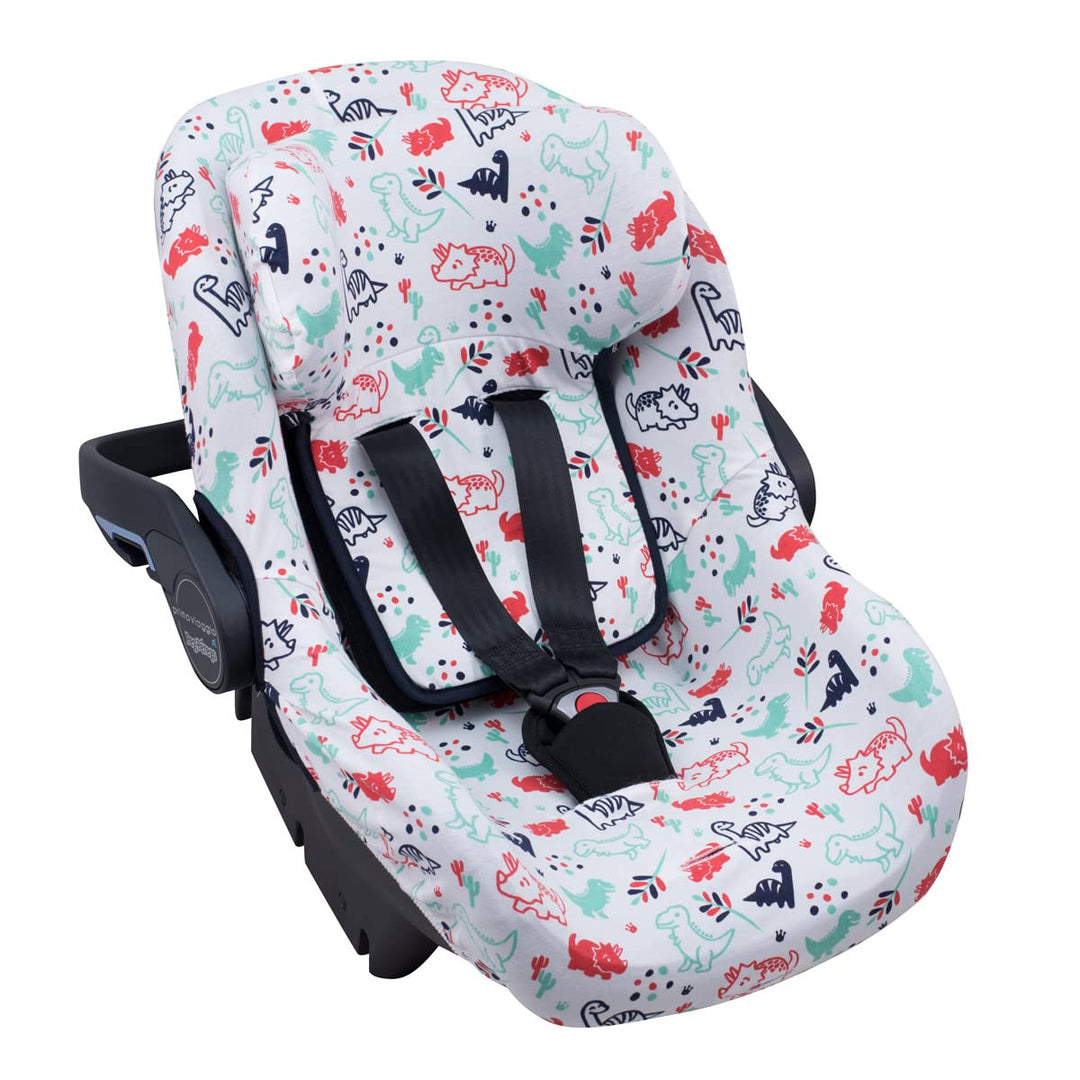 JYOKO KIDS Bezug für Autositz kompatibel mit Pég Perego Primo Viaggio, Uppababy Mesa GO, aus Baumwol