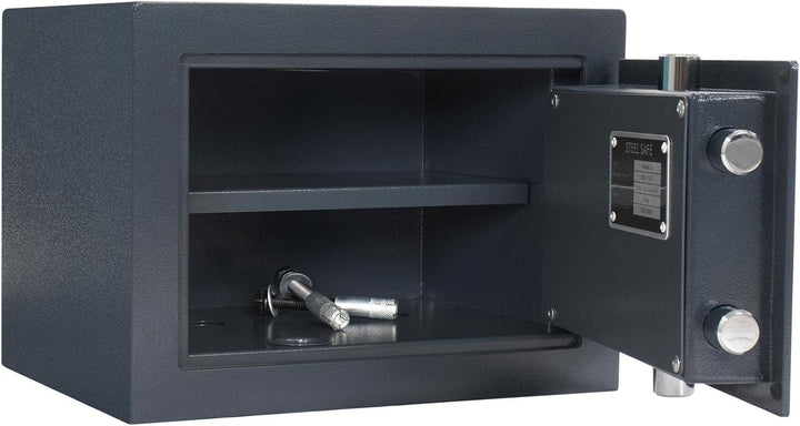 Rottner 4848 Wertschutzschrank EN-0 Samoa 26, Elektronikschloss, Anthrazit, BxH 370x270 mm, Befestig