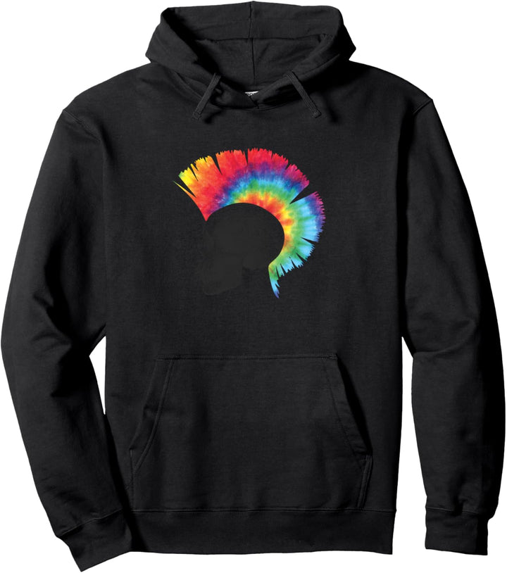 Lustiges psychedelisches Punk Skelett Cooles Pullover Hoodie