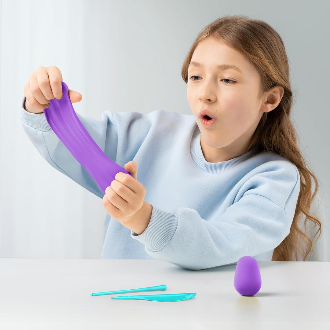 HEY CLAY Die Regenbogen-Einhörner - 15 Dosen lufttrocknende Knete für Kinder ab 3 Jahren - Kreatives