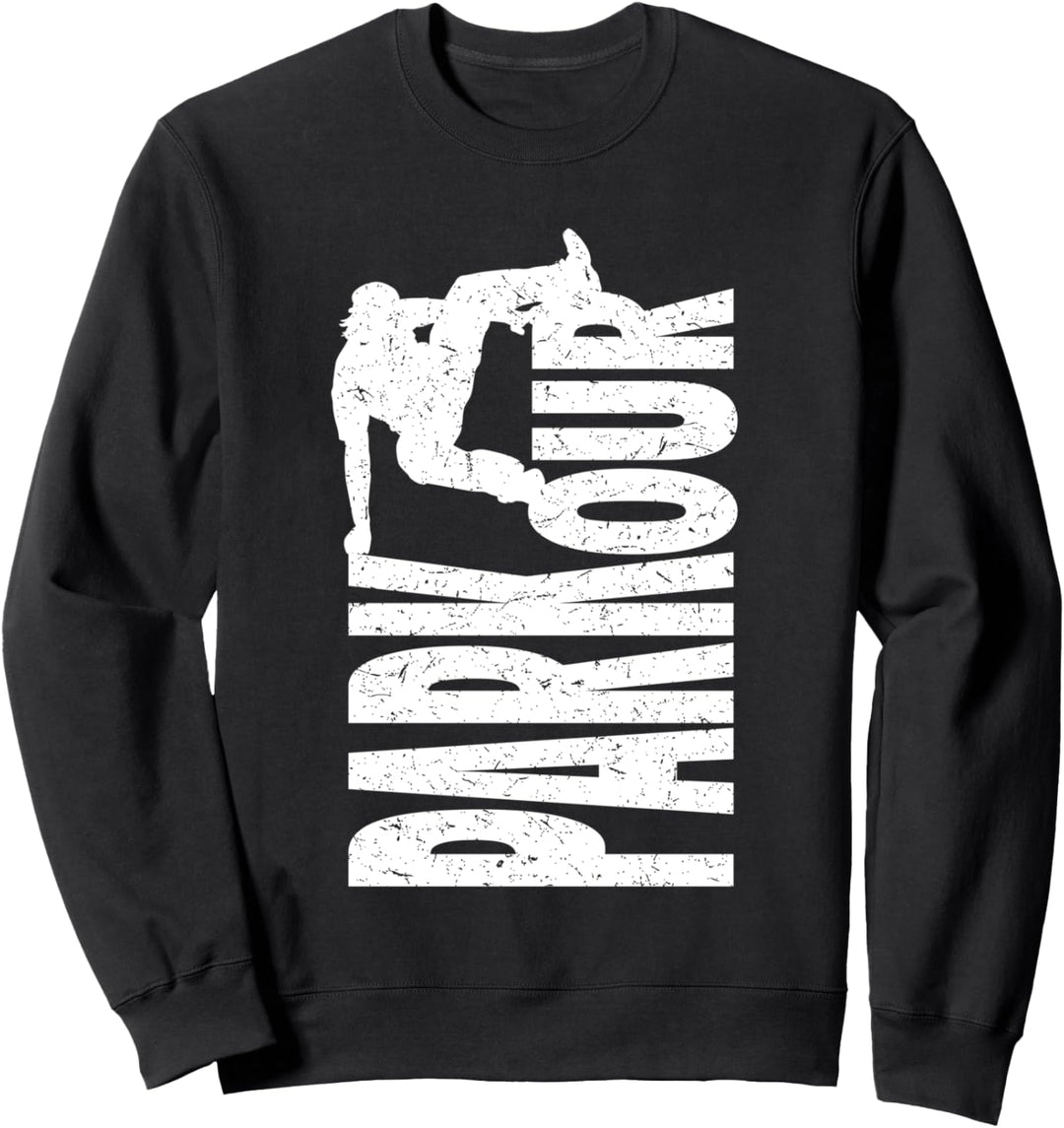 Frei Laufen Parkour Geschenk Parkour Freerunning Sweatshirt