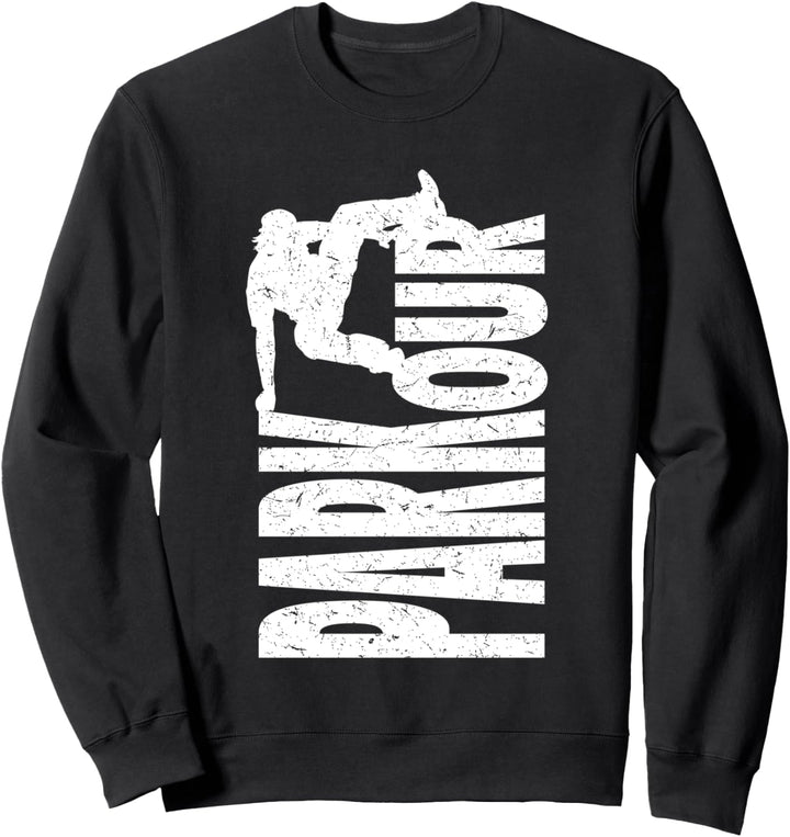 Frei Laufen Parkour Geschenk Parkour Freerunning Sweatshirt