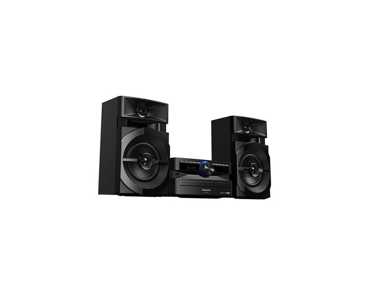 Panasonic Mini-System, 300 W, 2-Wege-Lautsprecher, Woofer:13 cm, CD-Player, CD-R/R W, Bluetooth, USB