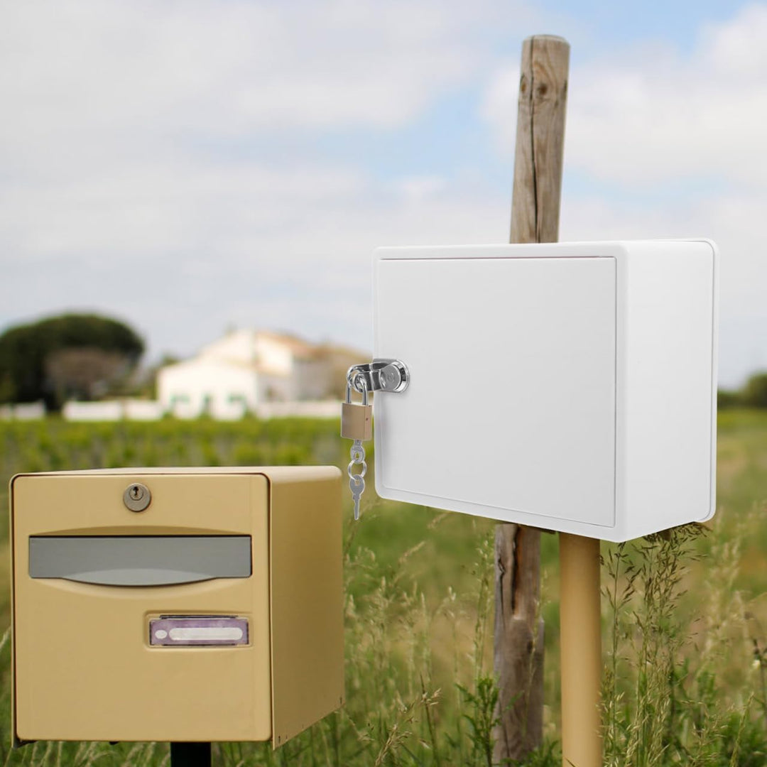 AbschliessBare Milchbox FüR Den AussEnbereich Tragbare Paketlieferbox Mit Schloss Isolierter Milchka
