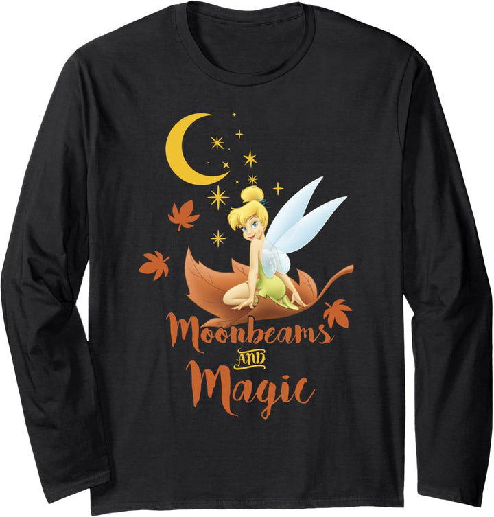 Disney Peter Pan Tinker Bell Moonbeams And Magic Portrait Langarmshirt