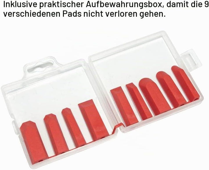 Orxplus Tools Abdichtungswerkzeug-Set, Silikon-Endbearbeitungswerkzeug für enge Bereiche, Badezimmer