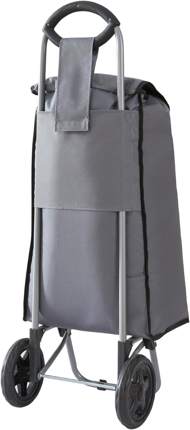 [en.casa] Einkaufstrolley Nørre klappbarer Einkaufswagen 92,5 x 35 x 30 cm Einkaufsroller bis 30 kg