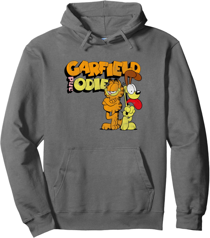 Garfield 3D Garfield mit Odie Pullover Hoodie