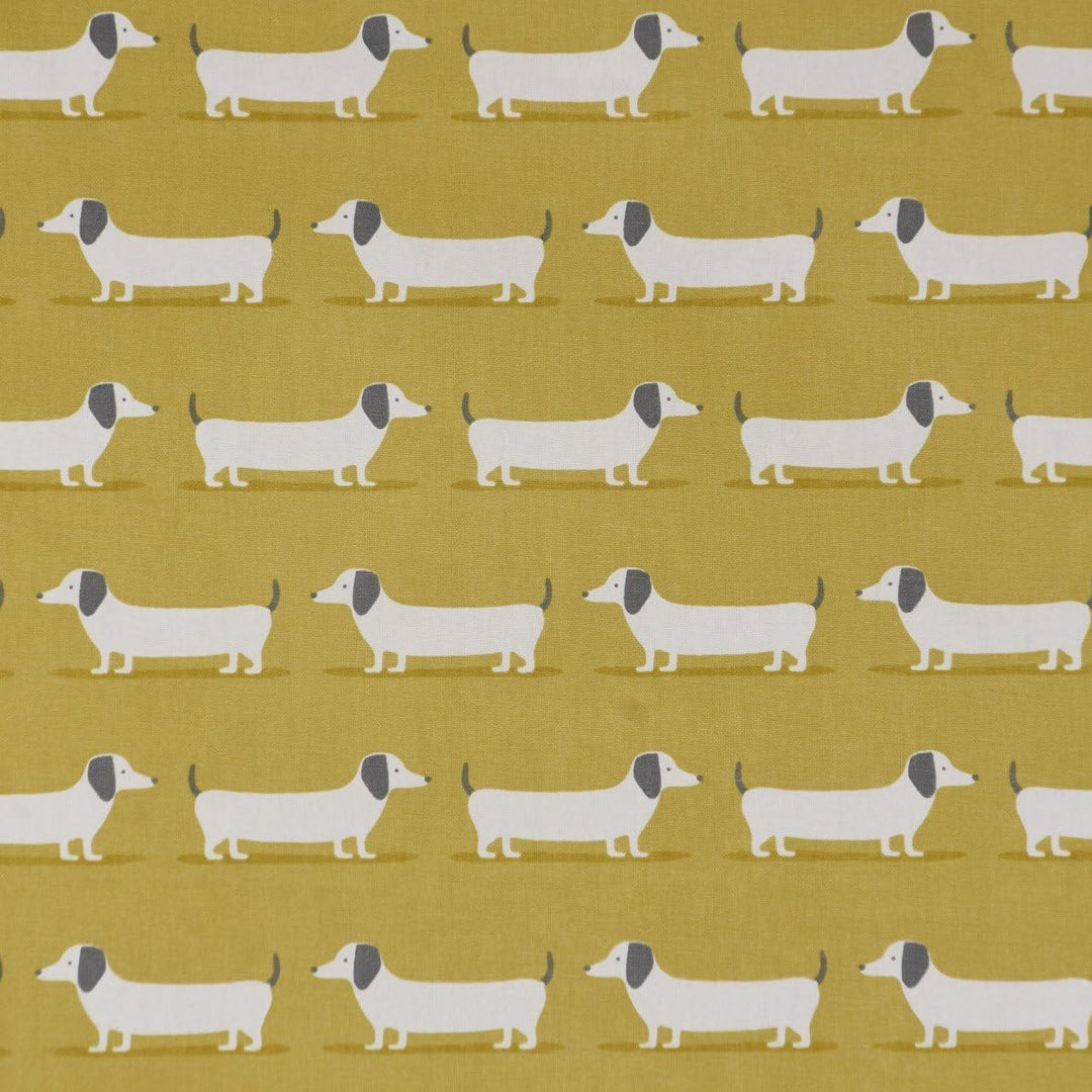 SCHÖNER LEBEN. Zugluftstopper Fryett`s Dackel Dachshund senf gelb, Auswahl:120cm Länge ca. 120x15x15