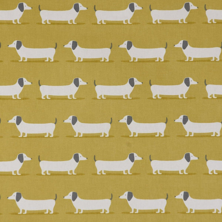 SCHÖNER LEBEN. Zugluftstopper Fryett`s Dackel Dachshund senf gelb, Auswahl:120cm Länge ca. 120x15x15
