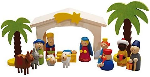 Weihnachtskrippe Spielkrippe Weihnachten Krippe DREI Könige by Forchtenberger Puzzle-Spiele