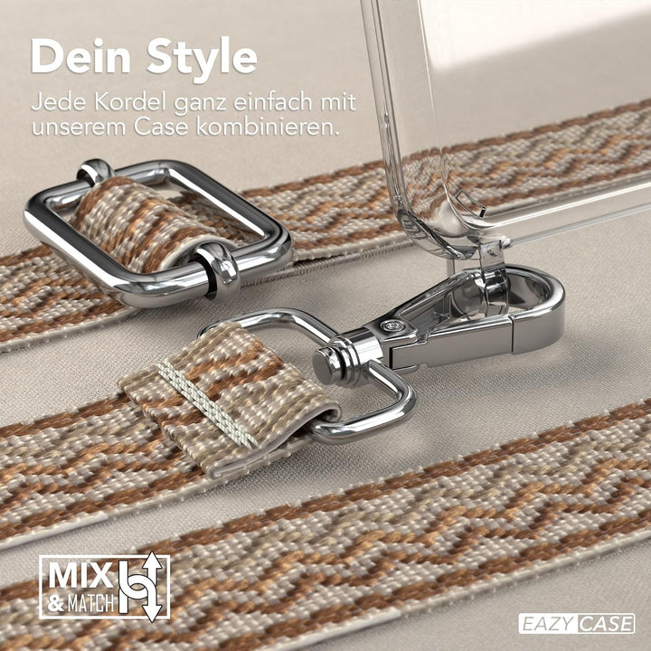 EAZY CASE Handykette - Verstellbares Taschenband kompatibel mit iPhone 11 Pro, Schulterriemen, Handy