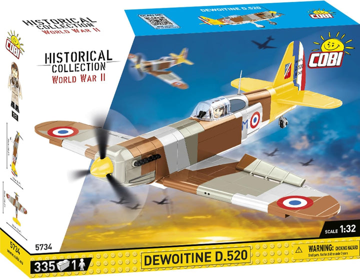 COBI 5734, Dewoitin D.520 Ww Bausteine, Various