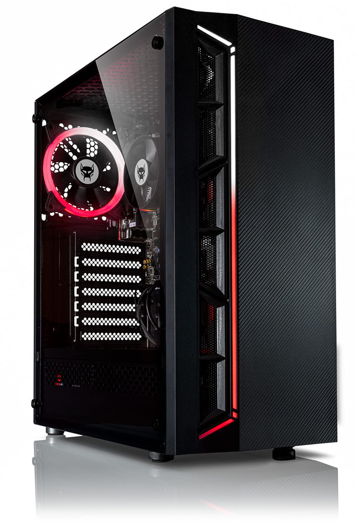 BEASTCOM Q3 Essential Gaming, 12 Kern Gaming PC, AMD Ryzen 3 4X 4,00 GHz, 4K Vega 8-Kern Grafik, 16G