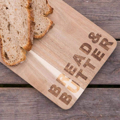 PET Schneidebrett Bread... 59,5x18x1,9cm aus Akazienholz