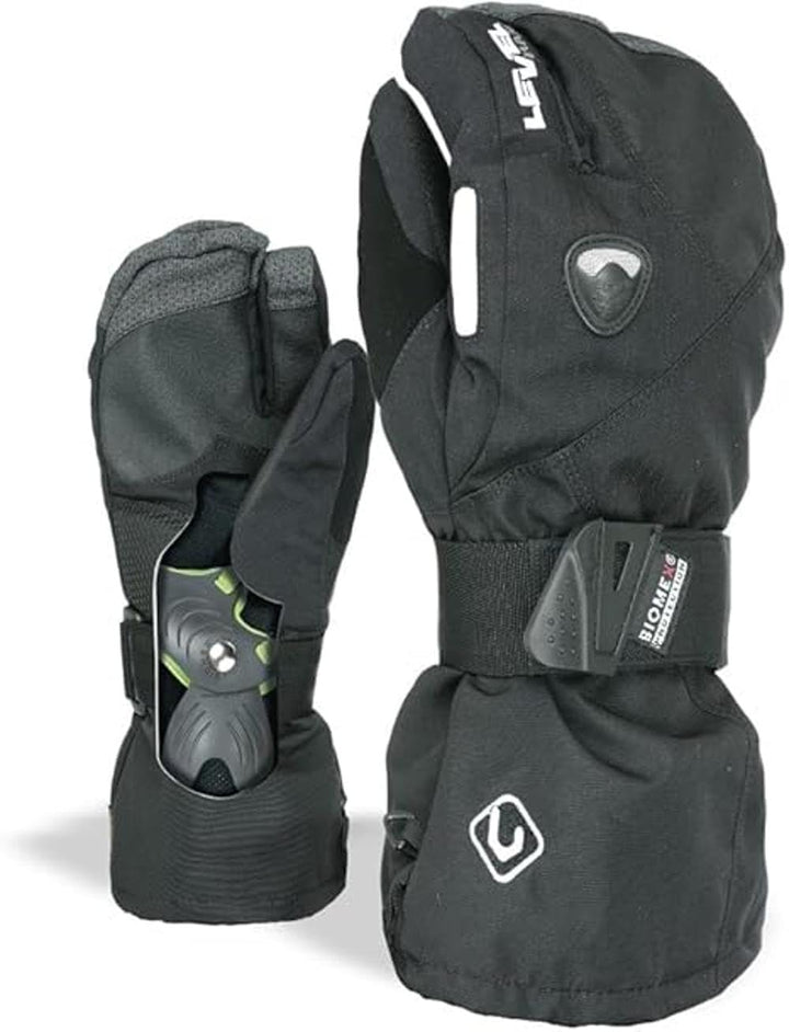 Level Herren Handschuhe Fly Trigger XL Schwarz, XL Schwarz